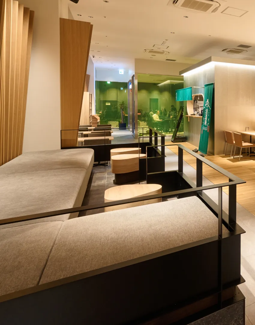 清遊庵 店内